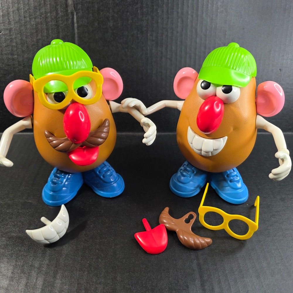 Playskool Mr. Potato Head Figures Set Brown Multicolor Interchangeable Parts